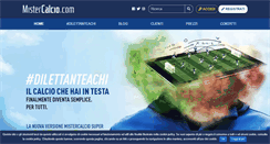 Desktop Screenshot of mistercalcio.com
